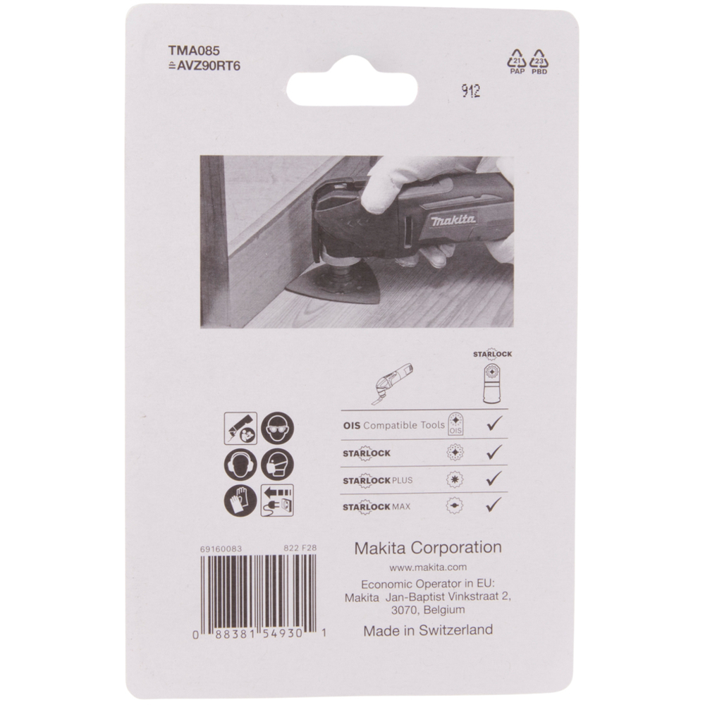PLATEAU DE PONCAGE CARBURE GR60 - MAKITA - B-69814
