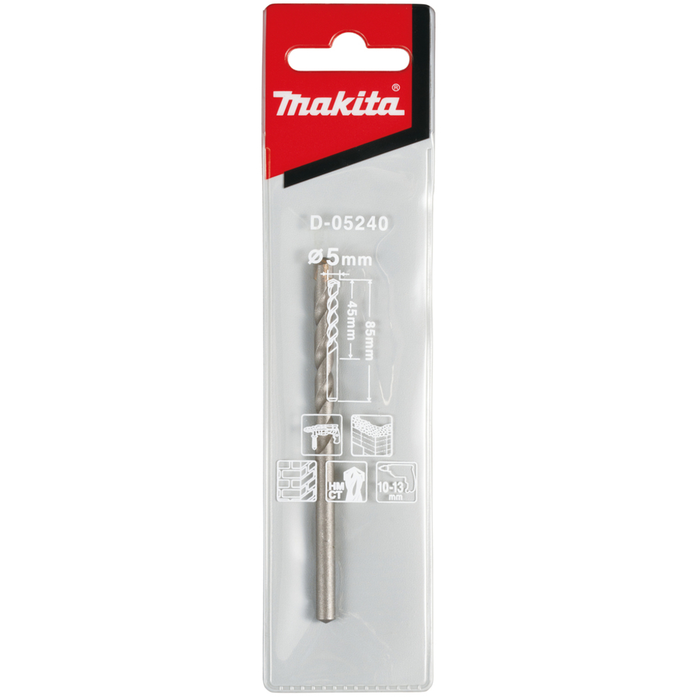 FORET CYLINDRIQUE 5X85 - MAKITA - D-05240