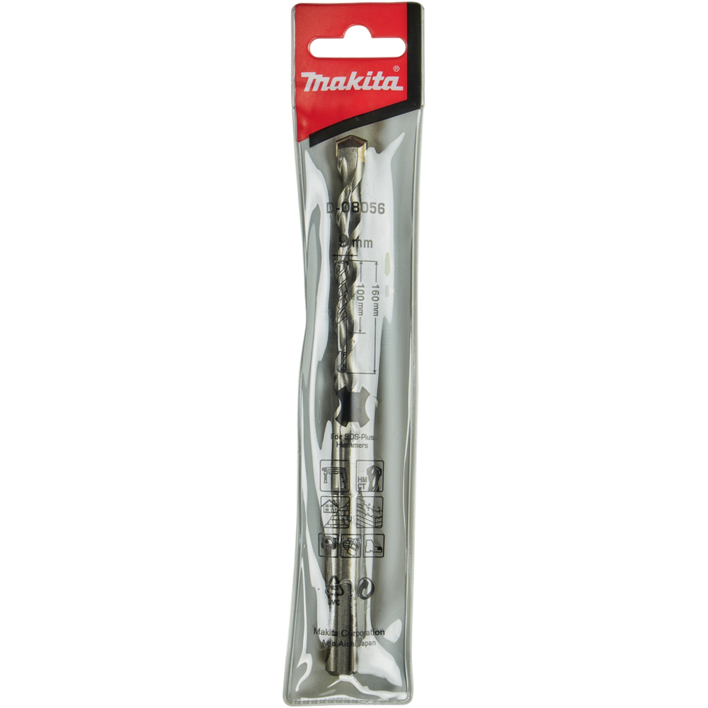 FORET 9X160 POUR SDS- MAKITA - D-08056