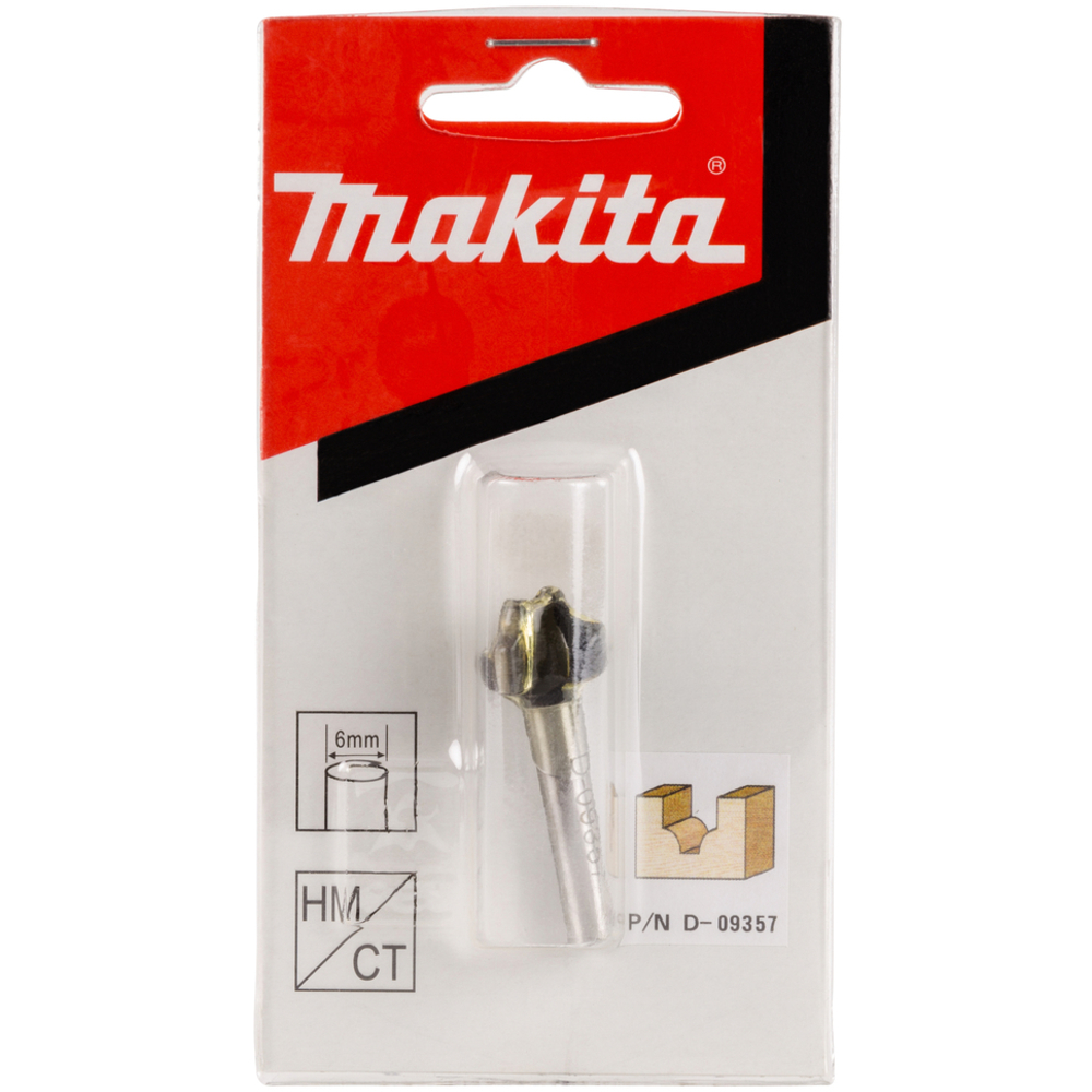 FRAISE 1/4 ROND 4R Q6 - MAKITA - D-09357