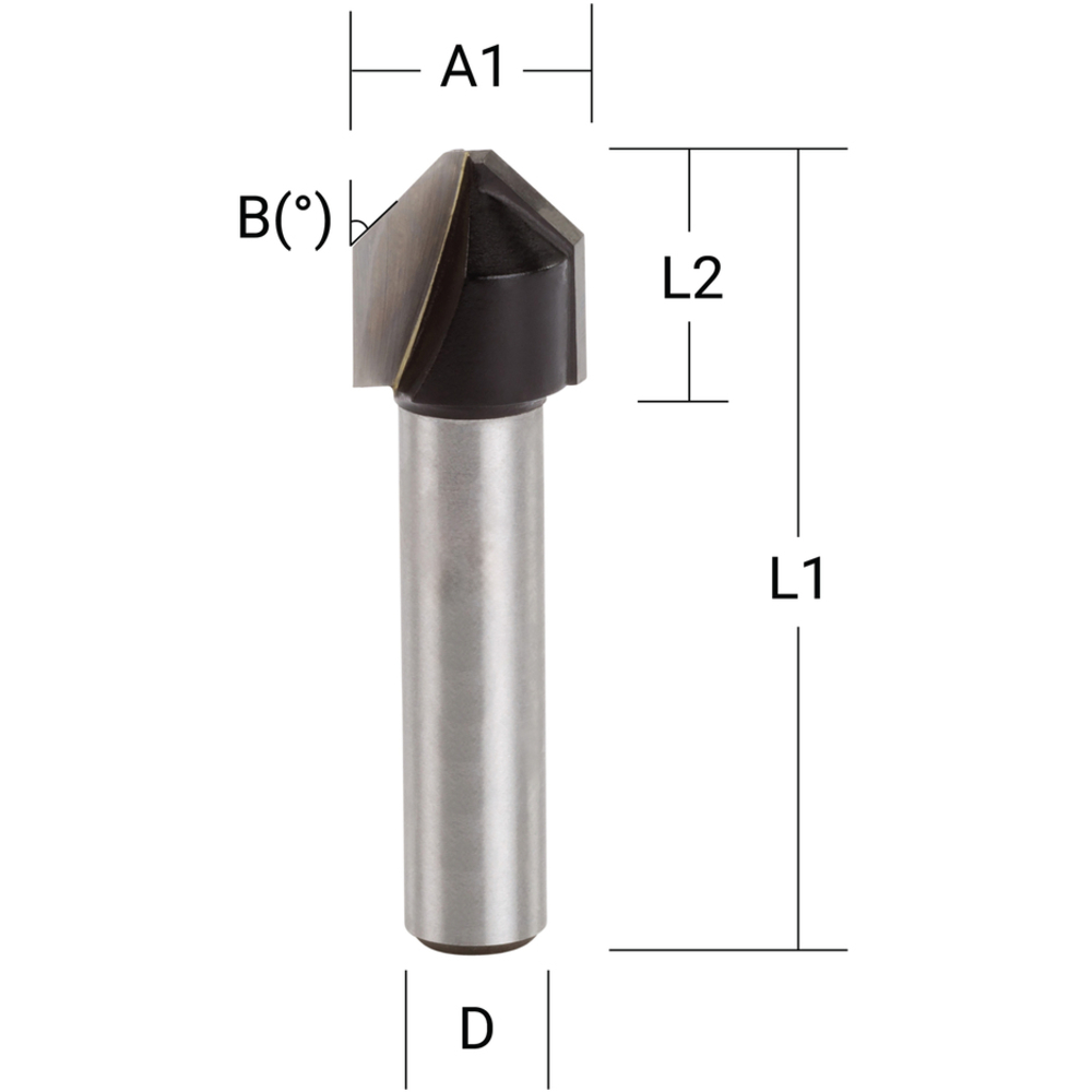 FRAISE CHANF/AFFL ANGLE 45 Q8 - MAKITA - D-10665