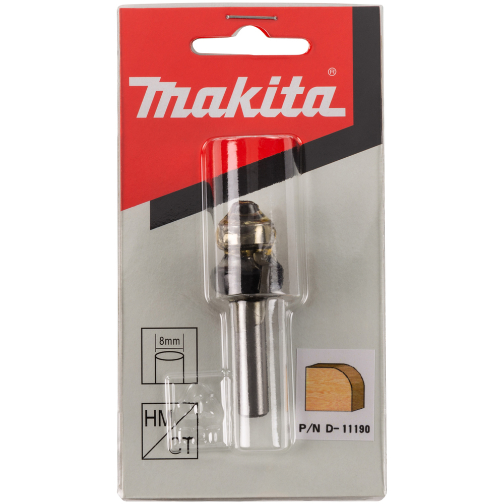 FRAISE 1/4 RD+R Q8 D18.7 R3 - MAKITA - D-11190