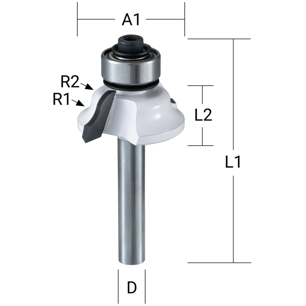 FRAISE A PROFILER D31.8 Q8 - MAKITA - D-11645