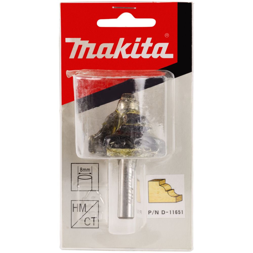 FRAISE A PROFILER D38.1 Q8 - MAKITA - D-11651