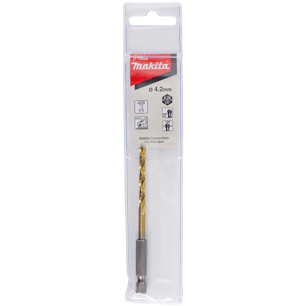 FORET A METAUX HSS 4,2 DIN - MAKITA - D-14956