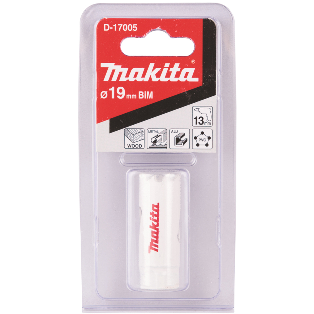 SCIE CLOCHE D19 MM BI-MÉTAL POUR PERCEUSES - MAKITA - D-17005