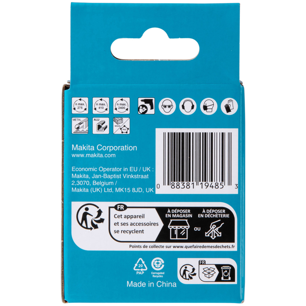 SCIE CLOCHE D32 MM BI-MÉTAL POUR PERCEUSES - MAKITA - D-17049