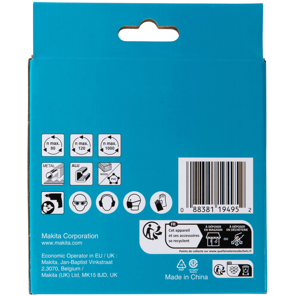SCIE CLOCHE BI-METAL 105mm - MAKITA - D-17142