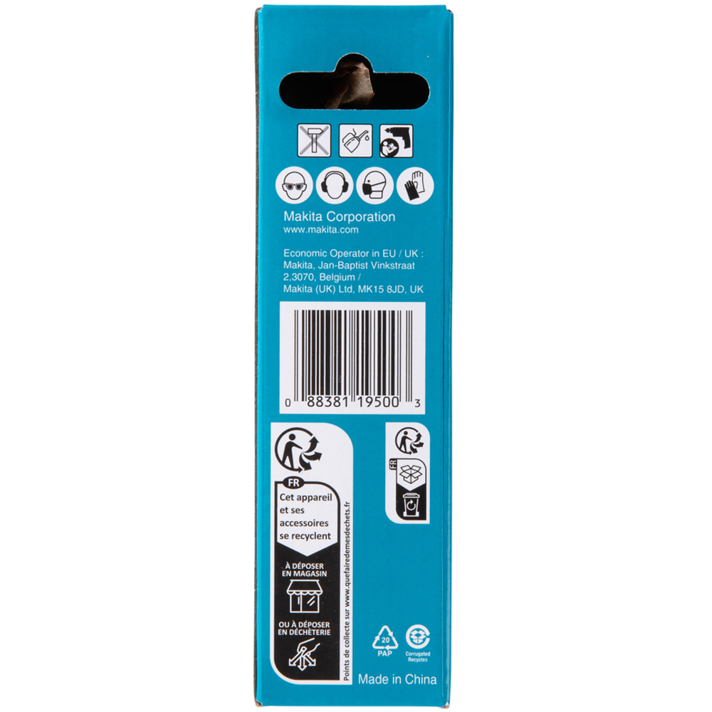 ADAPTATEUR POUR SCIES CLOCHES BI-METAL D30 A 152 MM - MAKITA - D-17186