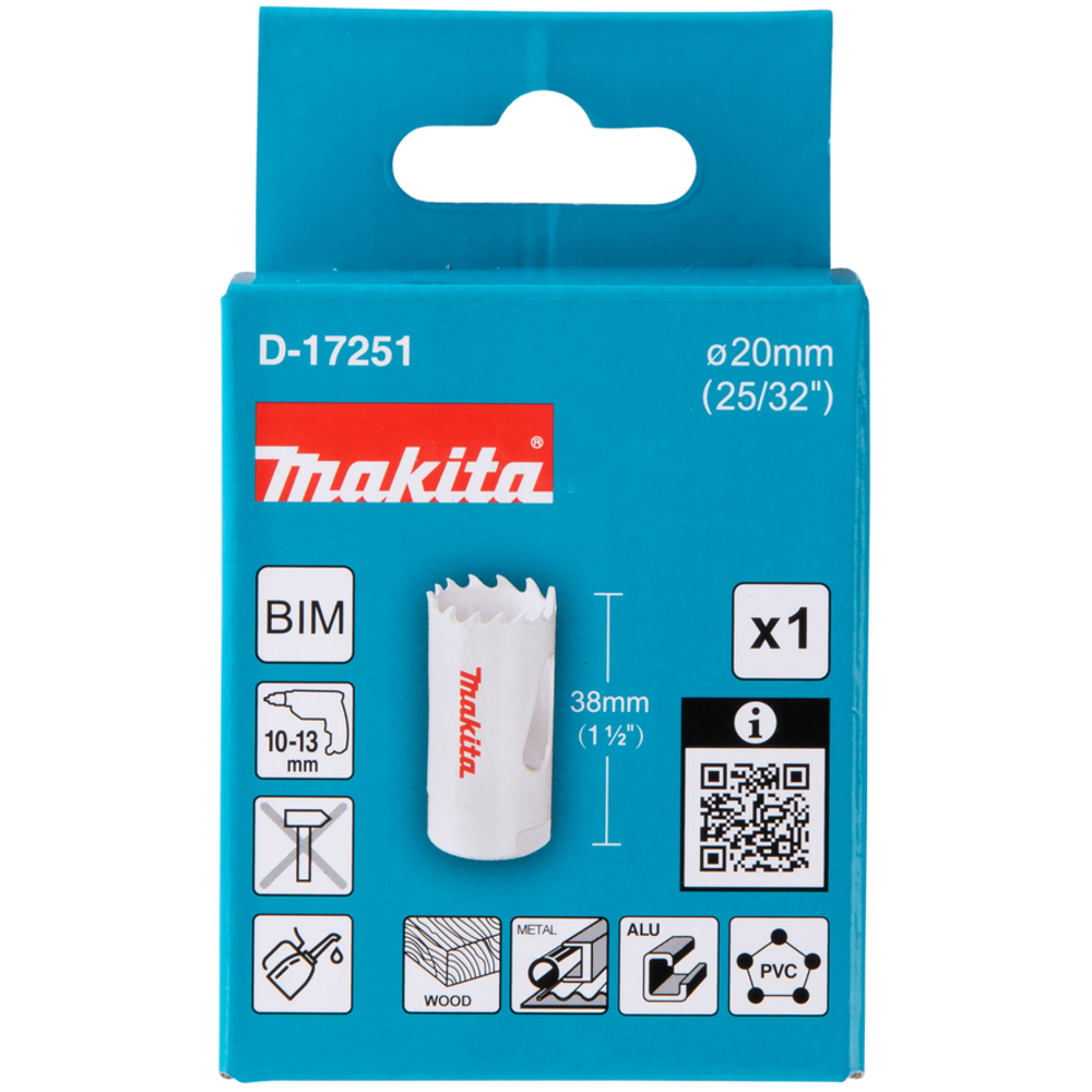 SCIE CLOCHE BI-METAL 20mm - MAKITA - D-17251