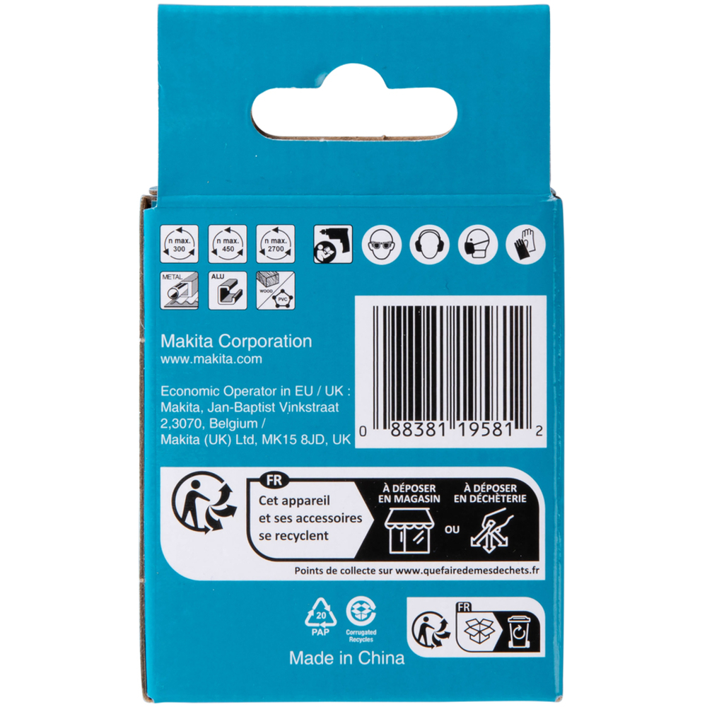 SCIE CLOCHE BI-METAL 29mm - MAKITA - D-17267