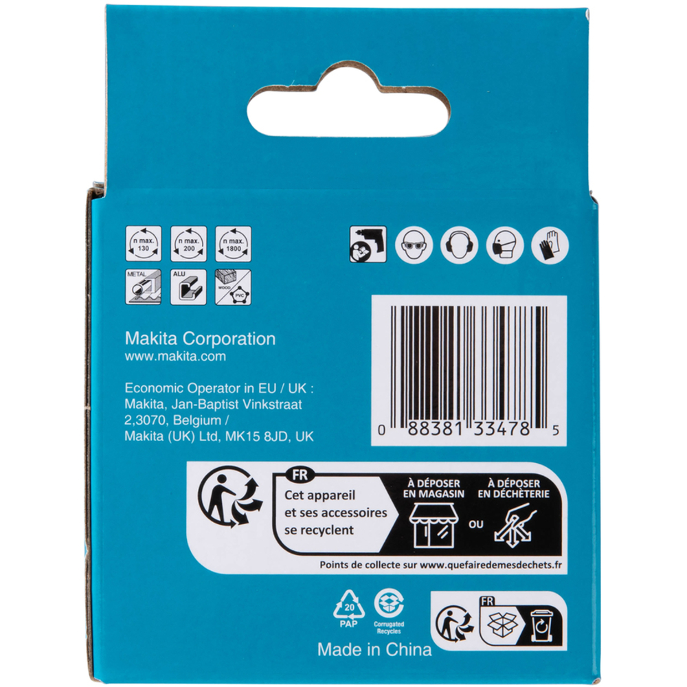 SCIE CLOCHE D65 MM BI-MÉTAL POUR PERCEUSES - MAKITA - D-24882