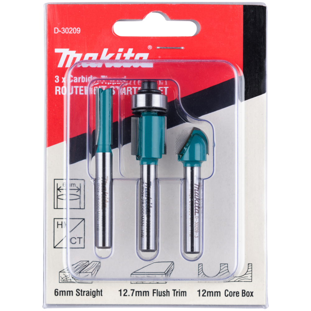 FRAISES Q6 3 PCS - MAKITA - D-30209