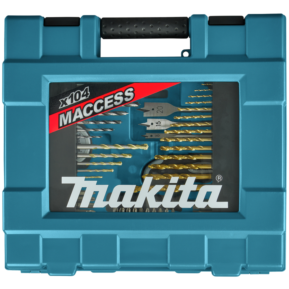 Coffret ensemble accessoires 104 pièces MACCESS - MAKITA - D-31778