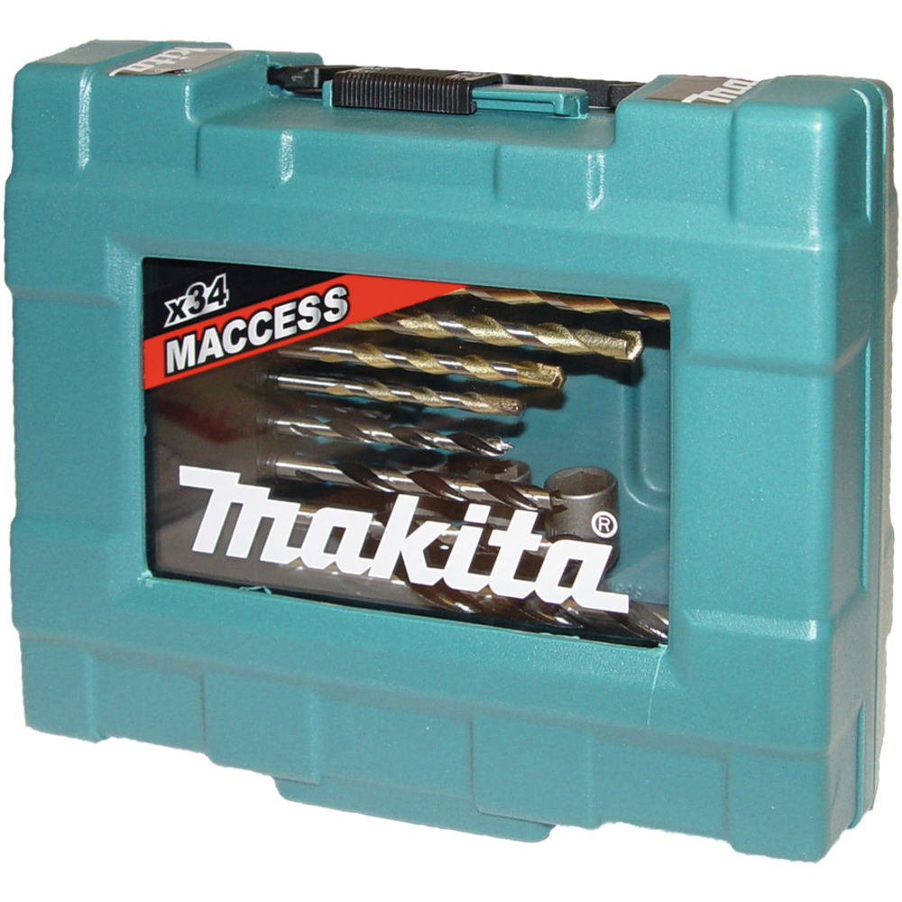 COFFRET ENSEMBLE ACCESSOIRES 34 PIÈCES MACCESS - MAKITA - D-36980