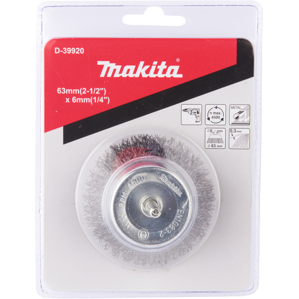 BROSSE BOISS. 63MM CYLIN. OND. - MAKITA - D-39920