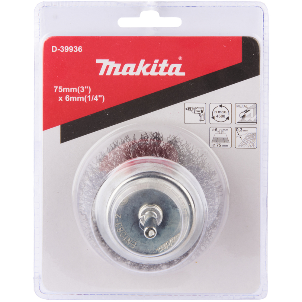 BROSSE BOISS. 75MM CYLIN. OND. - MAKITA - D-39936