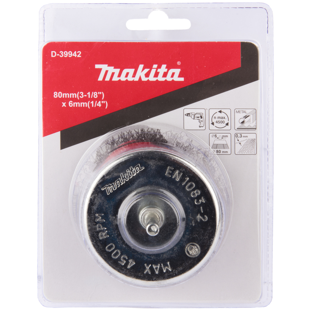 BROSSE BOISS. 80MM CYLIN. OND. - MAKITA - D-39942