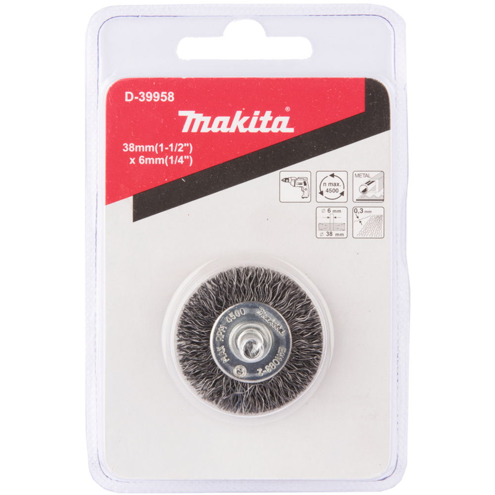 BROSSE CIRC. 38MM CYLIN. OND. - MAKITA - D-39958