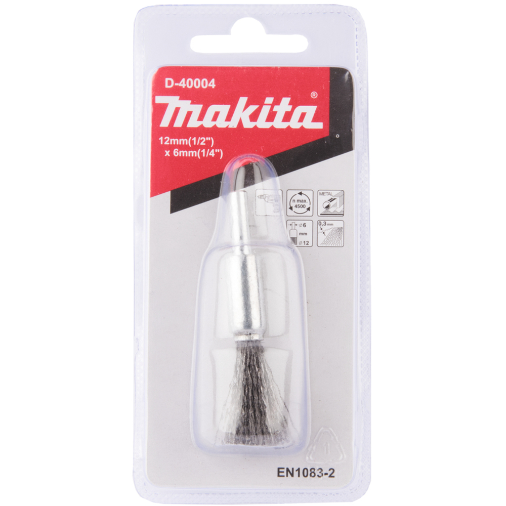 BROSSE PINC. 12MM CYLIN. OND. - MAKITA - D-40004