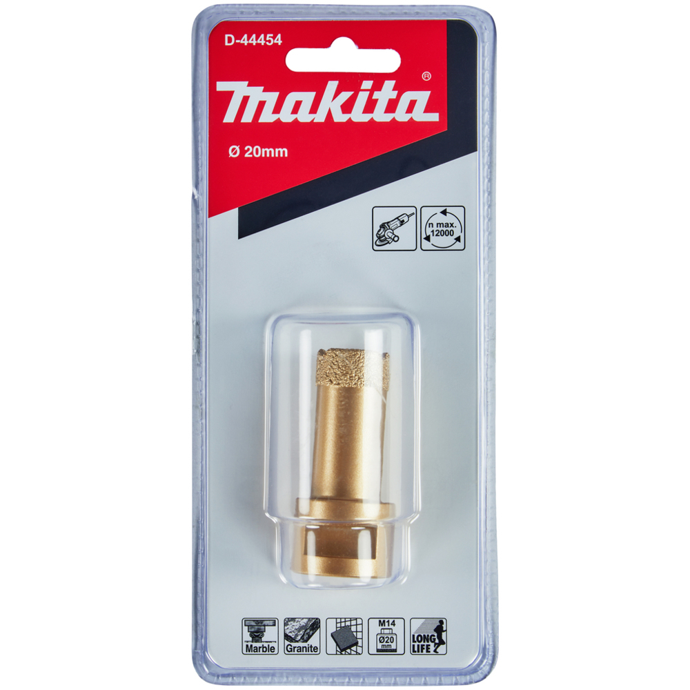 FORET DIAMANT A SEC 20MM M14 - MAKITA - D-44454