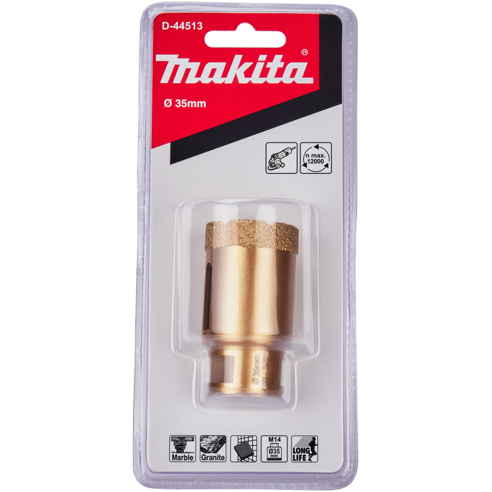 FORET DIAMANT A SEC 35MM M14 - MAKITA - D-44513