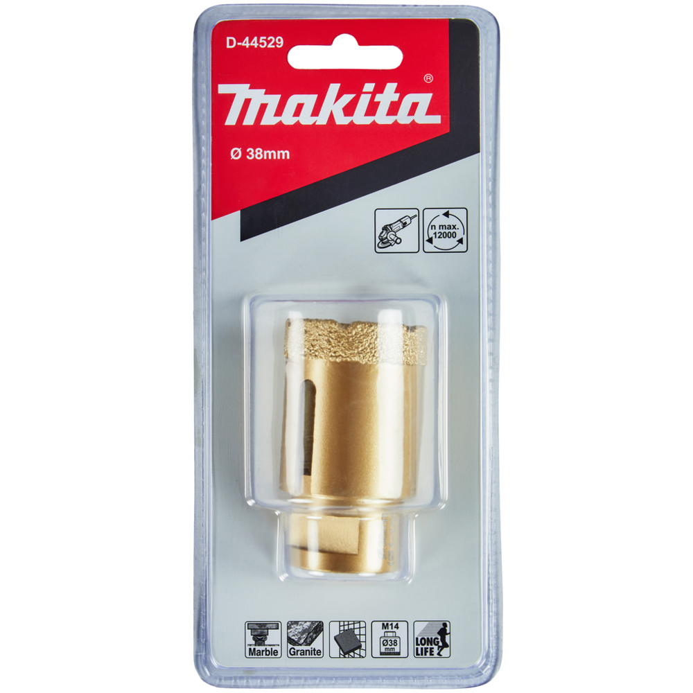 TREPAN DIAMANT 38 mm - MAKITA - D-44529