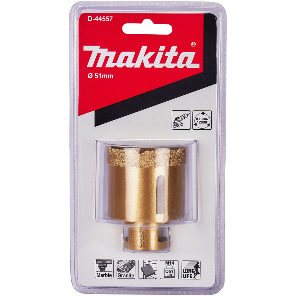 TREPAN DIAMANT 51 mm - MAKITA - D-44557