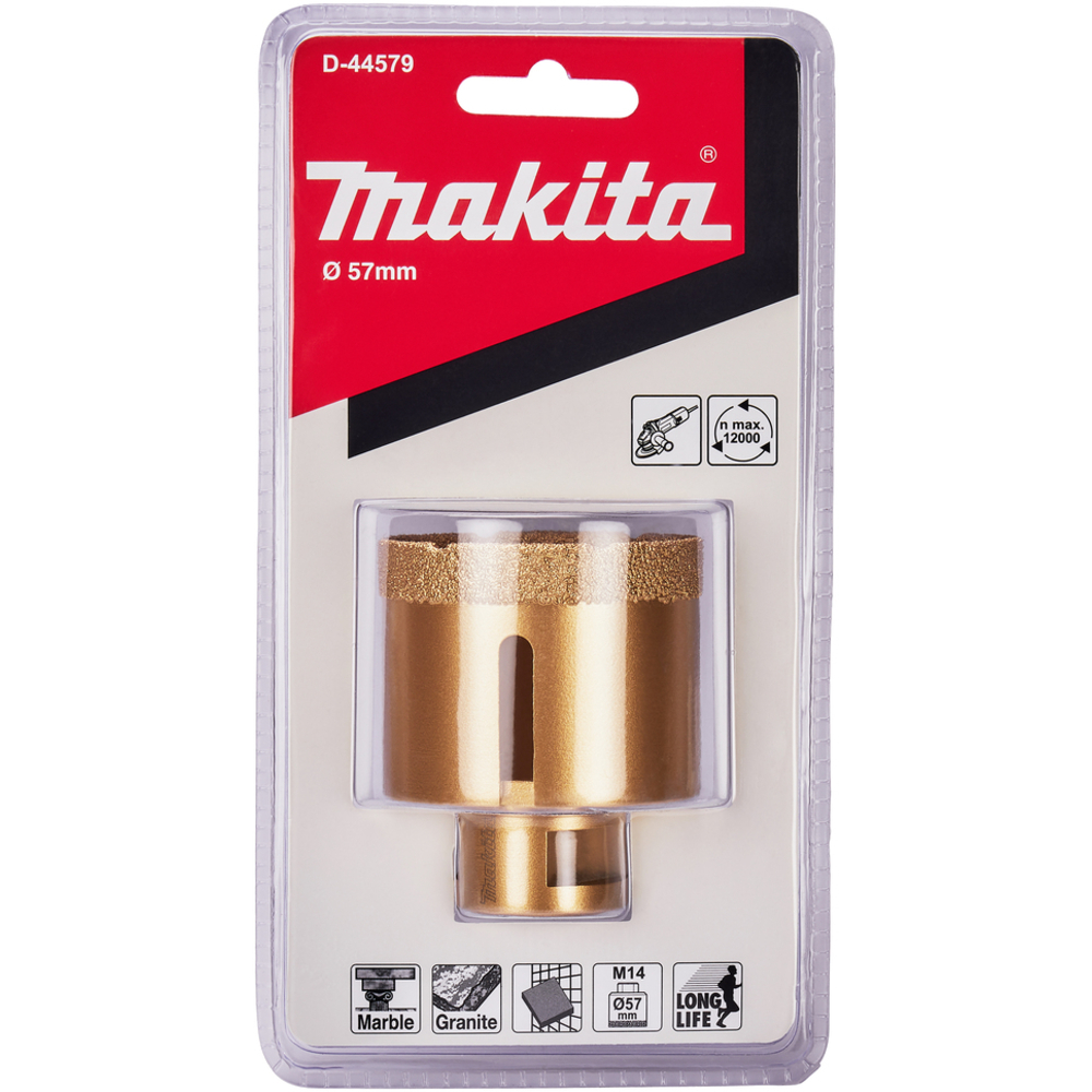 TREPAN DIAMANT 57 mm - MAKITA - D-44579