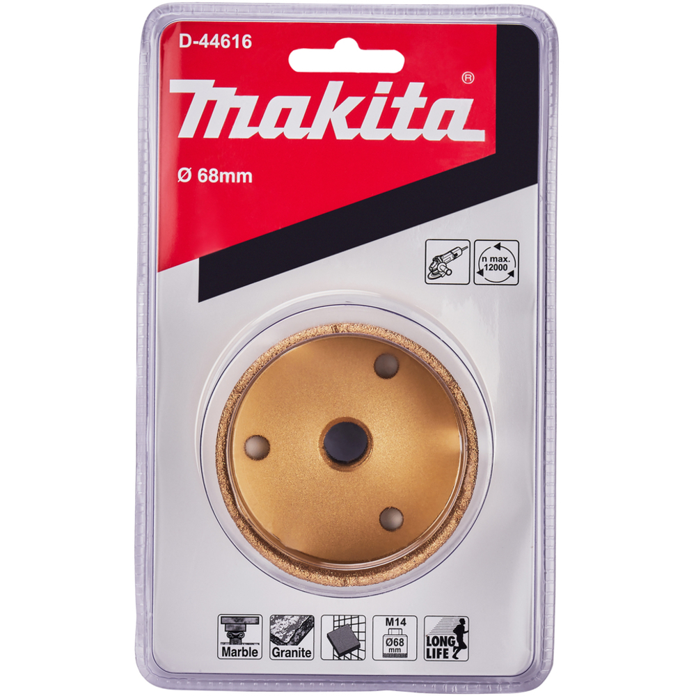 TREPAN DIAMANT 68 mm - MAKITA - D-44616
