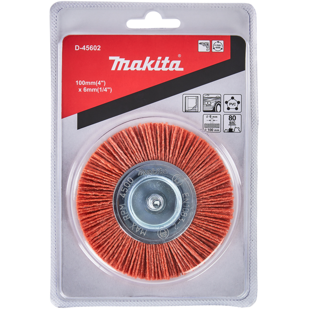 BROSSE CIR. 100MM CYL. NYL GRO - MAKITA - D-45602