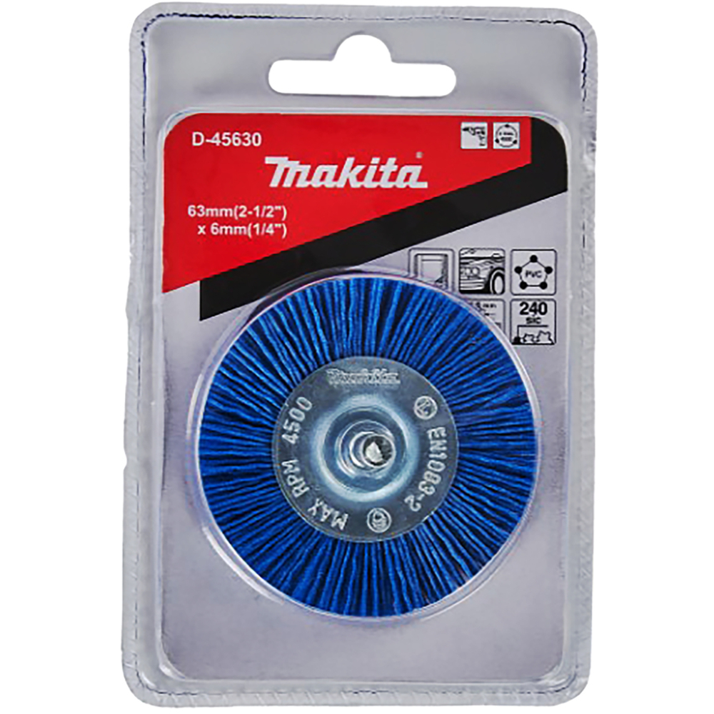 BROSSE CIR. 63MM CYL. NYL. FIN - MAKITA - D-45630