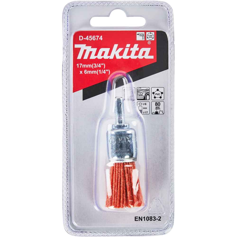 BROSSE PIN. 17MM CYL. NYL. GRO - MAKITA - D-45674