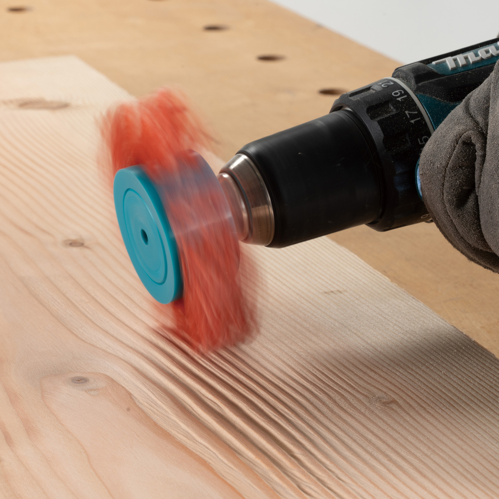 BROSSE EVE. 100MM CYL. NYL GRO - MAKITA - D-45749