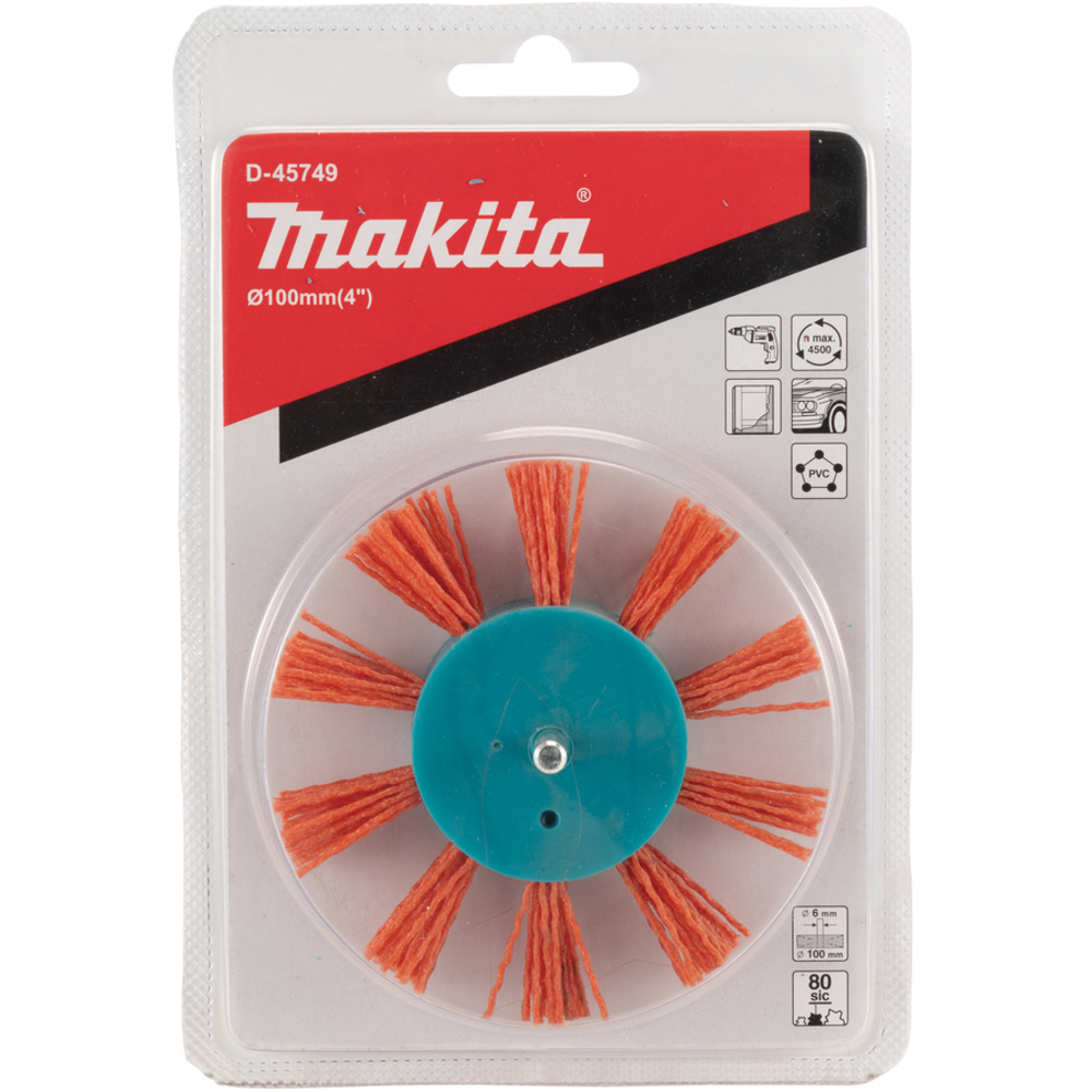 BROSSE EVE. 100MM CYL. NYL GRO - MAKITA - D-45749