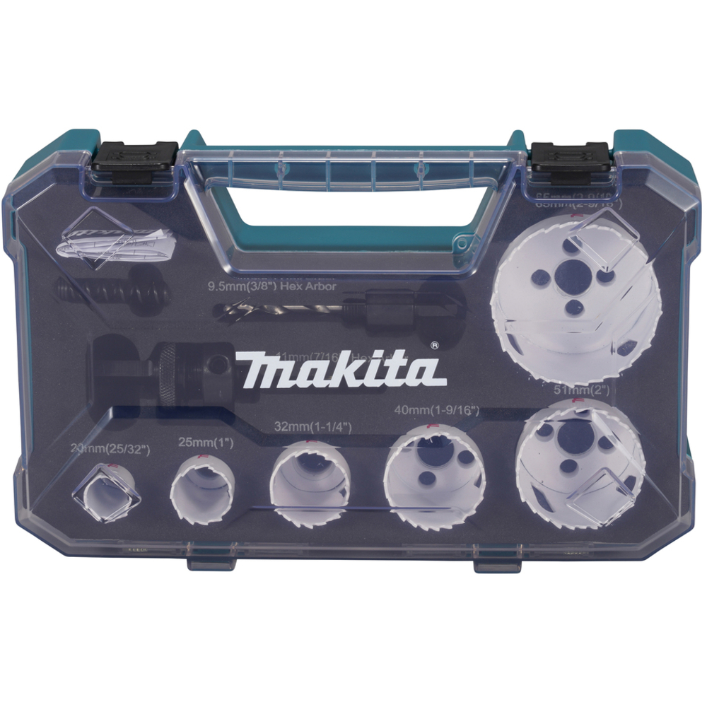 COFFRET DE 6 SCIES CLOCHES BI-METAL PLOMBIER - MAKITA - D-47139