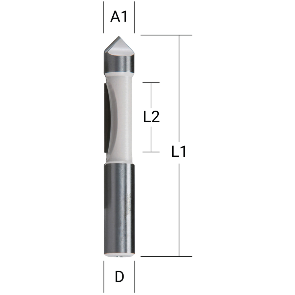 FRAISE A COPIER Q8 D6,35 - MAKITA - D-47787