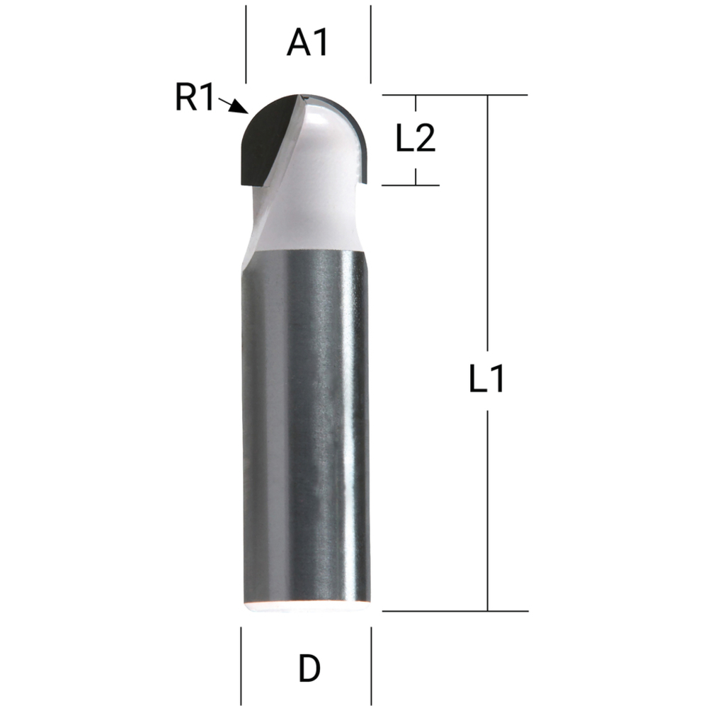 FRAISE GORGE LONGUE Q6 D6,35 - MAKITA - D-47802