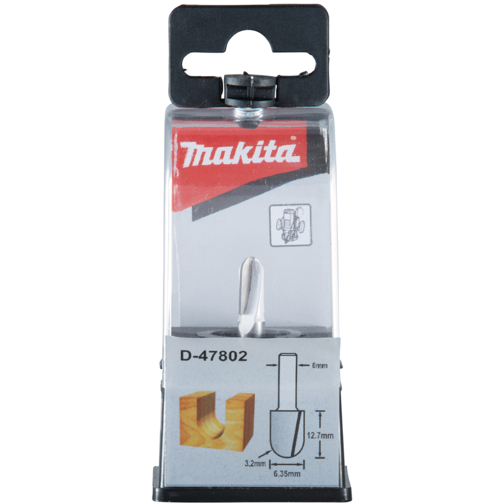 FRAISE GORGE LONGUE Q6 D6,35 - MAKITA - D-47802