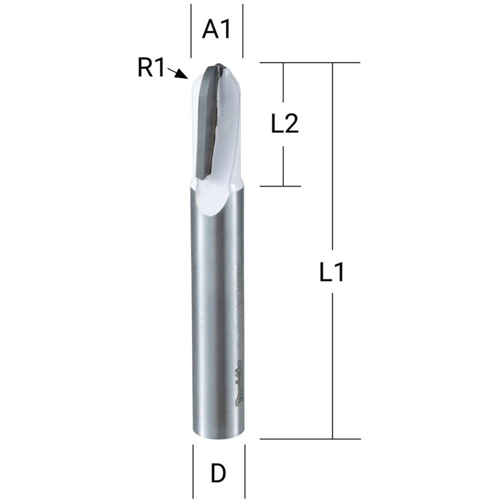 FRAISE A GORGE Q 12 DIA 15,8 - MAKITA - D-48022
