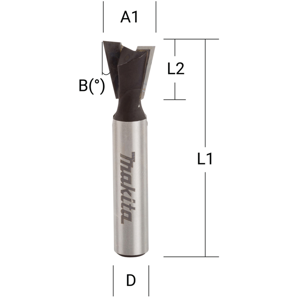 FRAISE QUEUE ARONDE Q8 D15 - MAKITA - D-48088