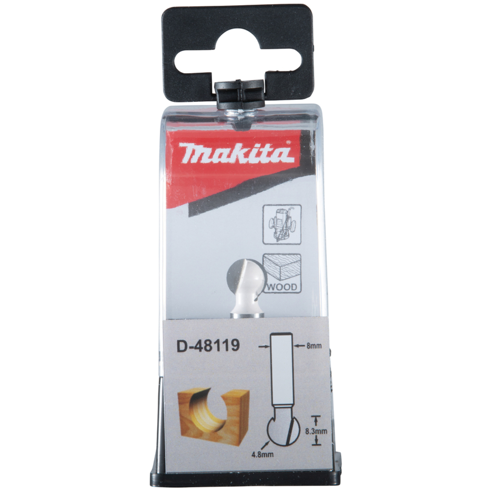 FRAISE BOULE Q 8 DIA 9,5 - MAKITA - D-48119