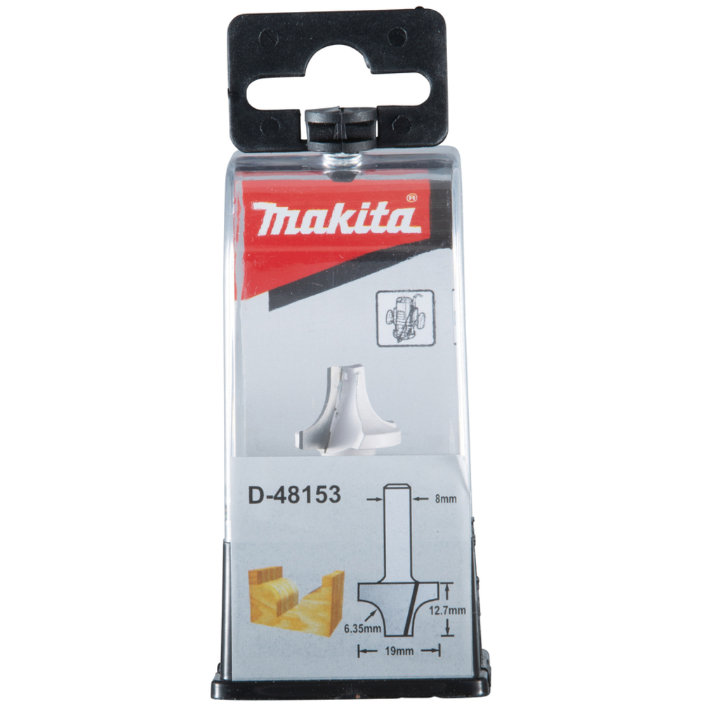 FRAISE 1/4 ROND Q 8 DIA 19 - MAKITA - D-48153