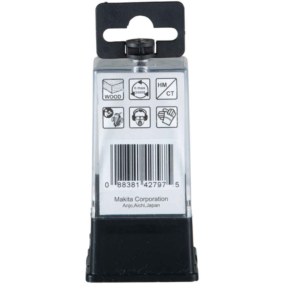 FRAISE 1/4 ROND Q 8 DIA 19 - MAKITA - D-48153