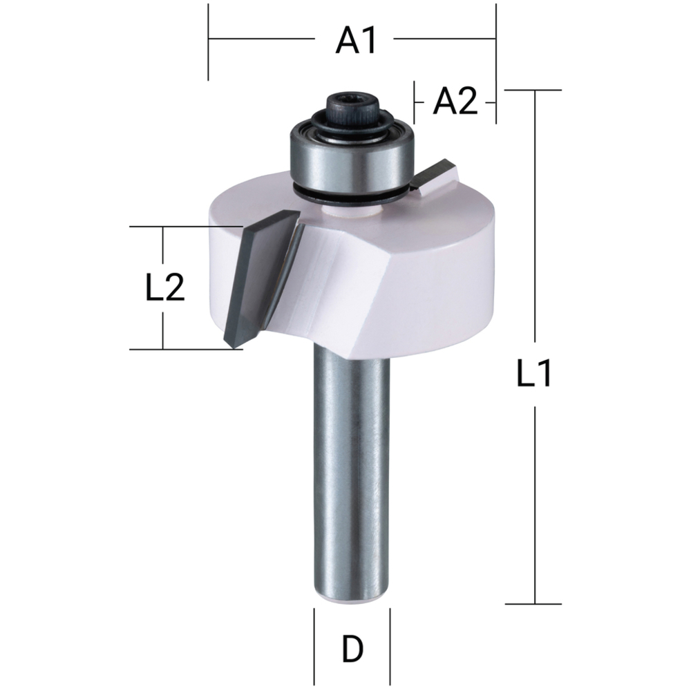 FRAISE FEUILLUR+RLT Q8 D31,8 - MAKITA - D-48739