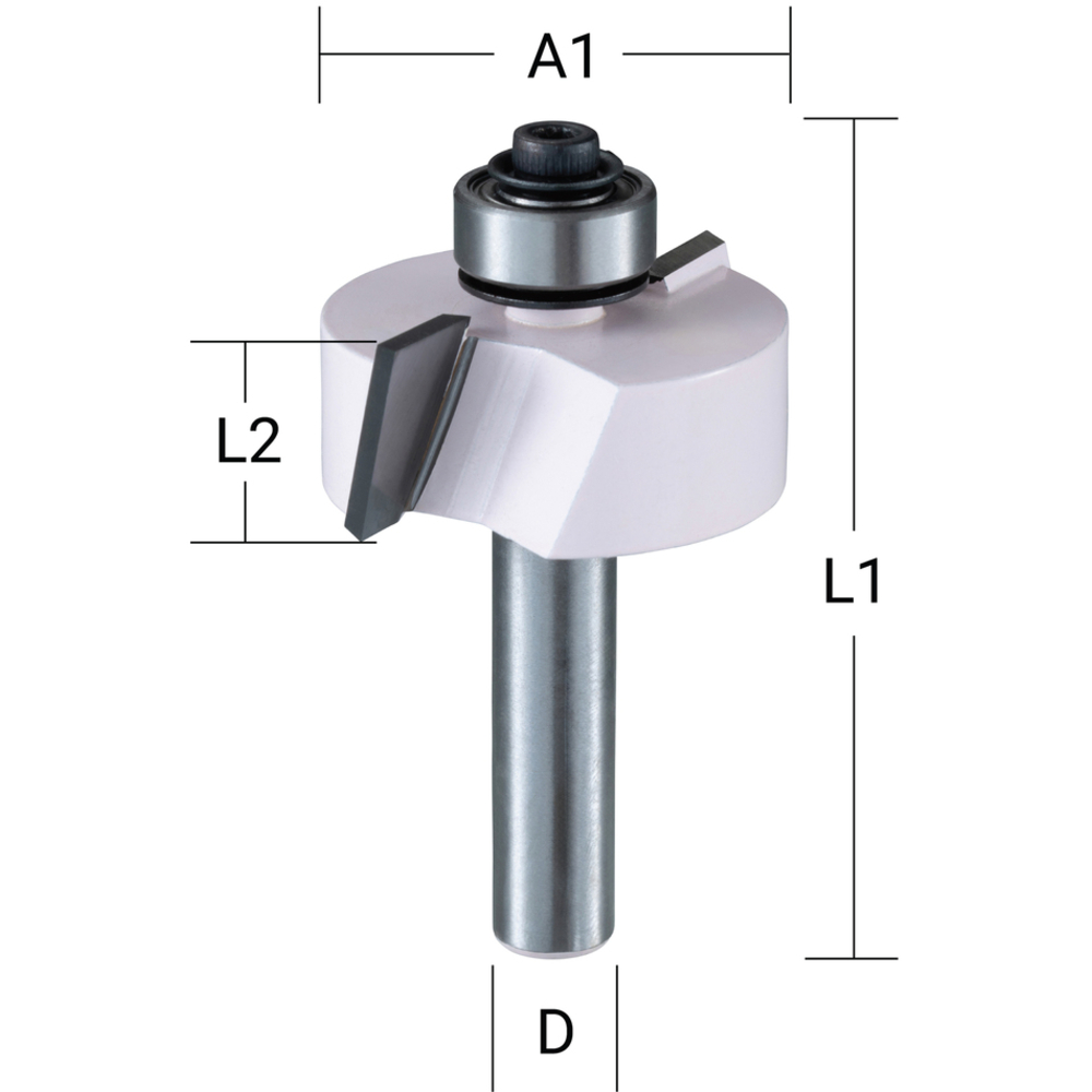 FRAISE FEUILLUR+RLT Q12 D31,8 - MAKITA - D-48745