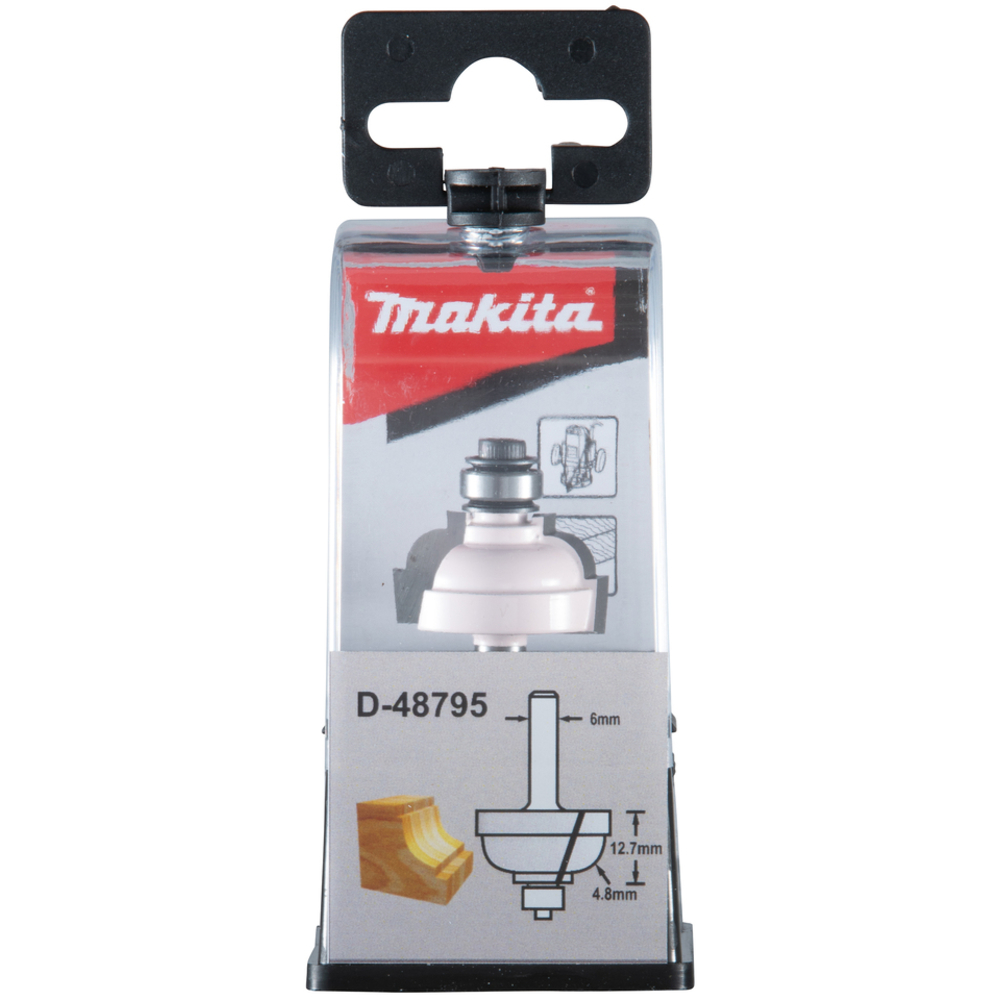 FRAISE CONGE CARR Q 6 DIA 25,4 - MAKITA - D-48795
