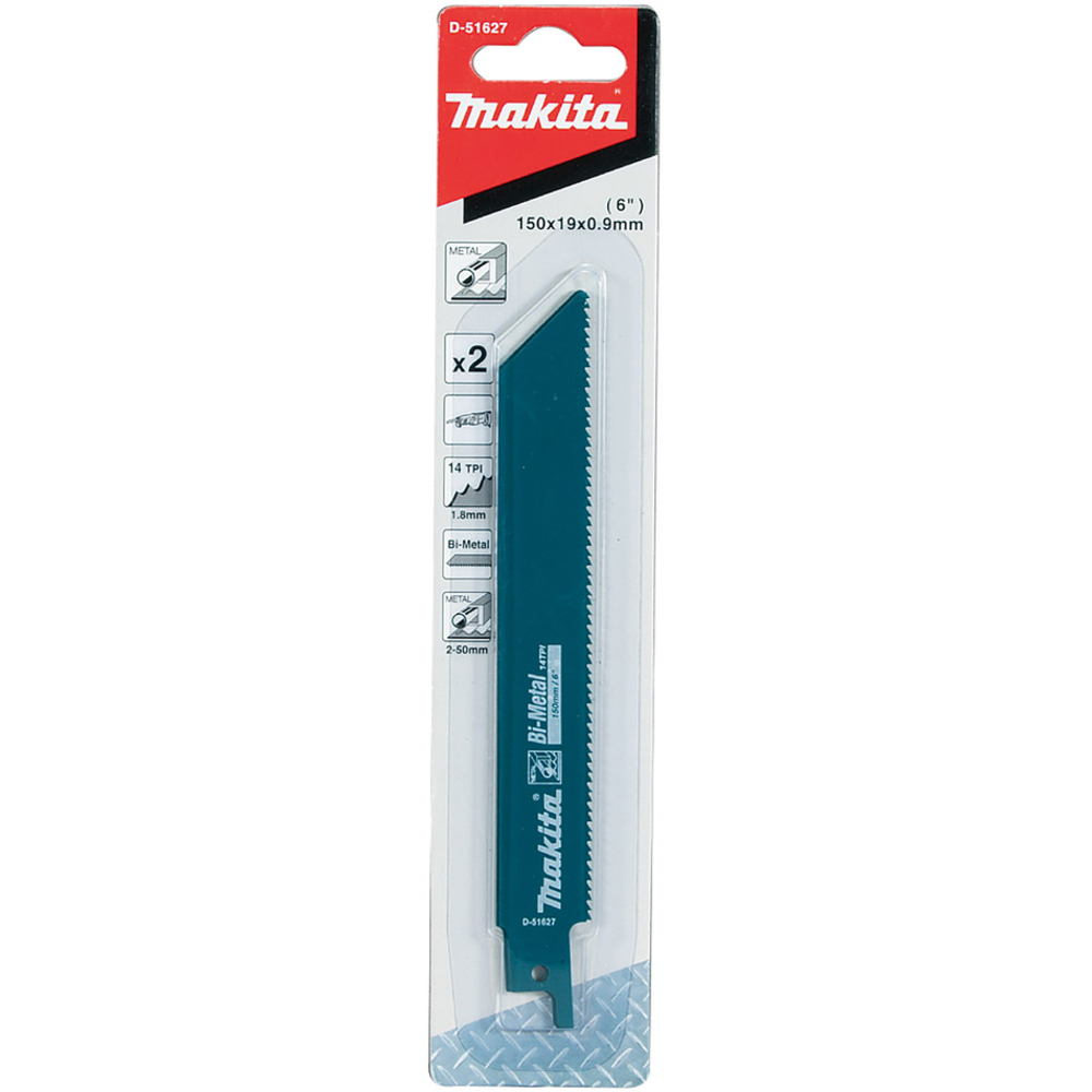 LAME RECIP BIM 152MM 14D/P 2P - MAKITA - D-51627