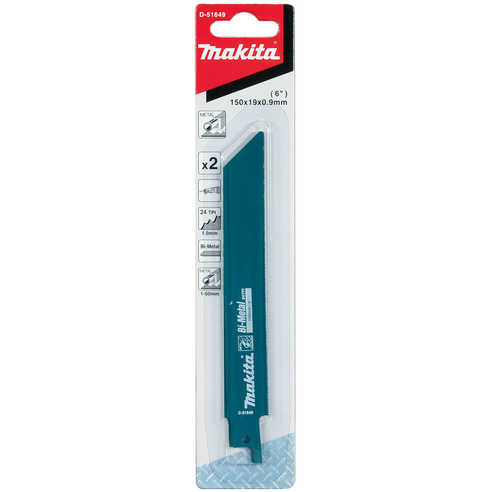 LAME RECIP BIM 152MM 24D/P 2P - MAKITA - D-51649