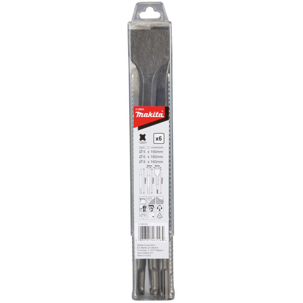 SET FORET + BURIN POUR SDS- MAKITA - D-58920